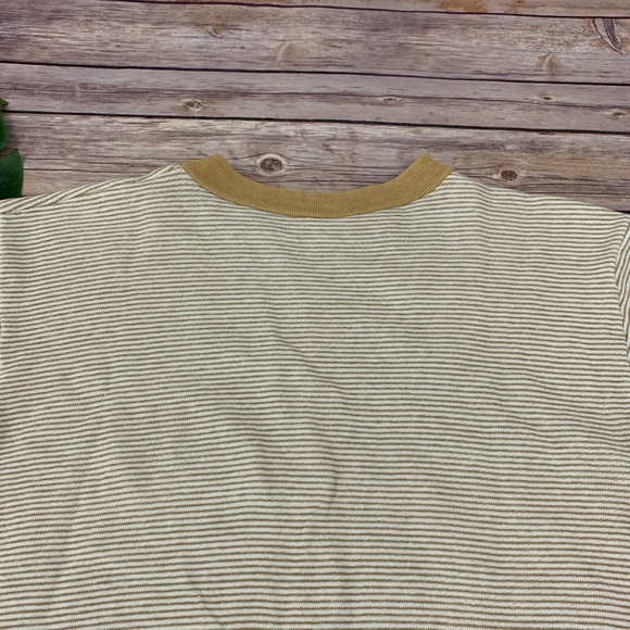 Vtg 60s Champion stripe short sleeve sweatshirt - Picture 8 of 12